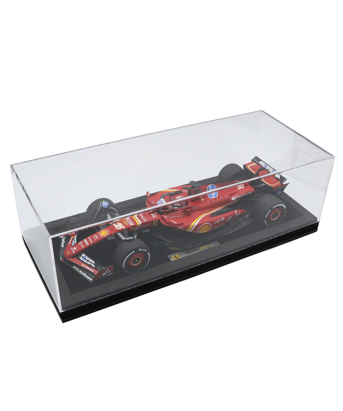 ルックスマート 1/18スケール フェラーリ SF-24 シャルル・ルクレール 2024年 モナコGP 優勝 /24f1m拡大画像