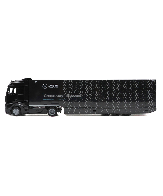 ブラゴ 1/43スケール メルセデス-ベンツ ACTROS GIGASPACE トランスポーター / W15 ジョージ・ラッセル セット拡大画像