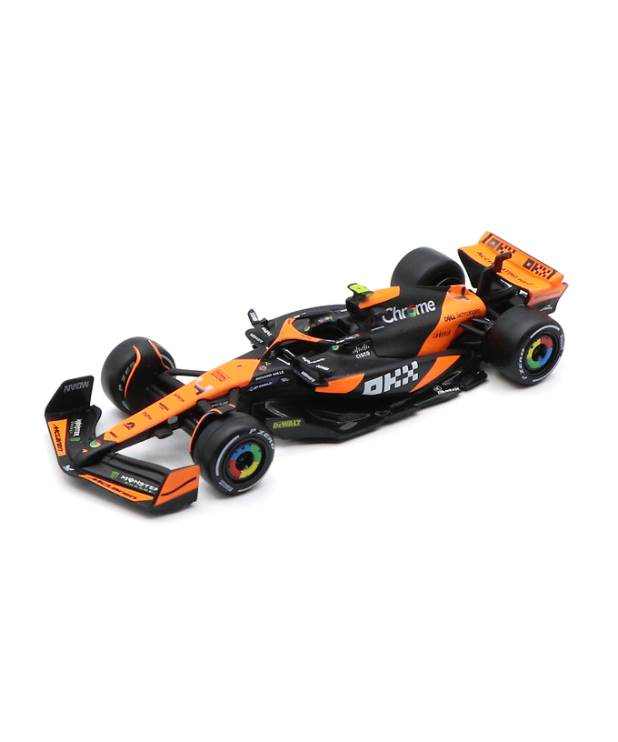 ブラゴ 1/43スケール マクラーレン メルセデス-ベンツ ACTROS GIGASPACE トランスポーター / MCL38 ランド・ノリス セット拡大画像