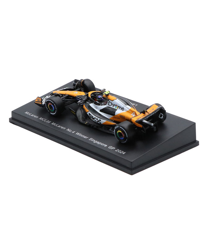 スパーク 1/64スケール マクラーレン F1チーム MCL38 ランド・ノリス 2024年 シンガポールGP /spk拡大画像