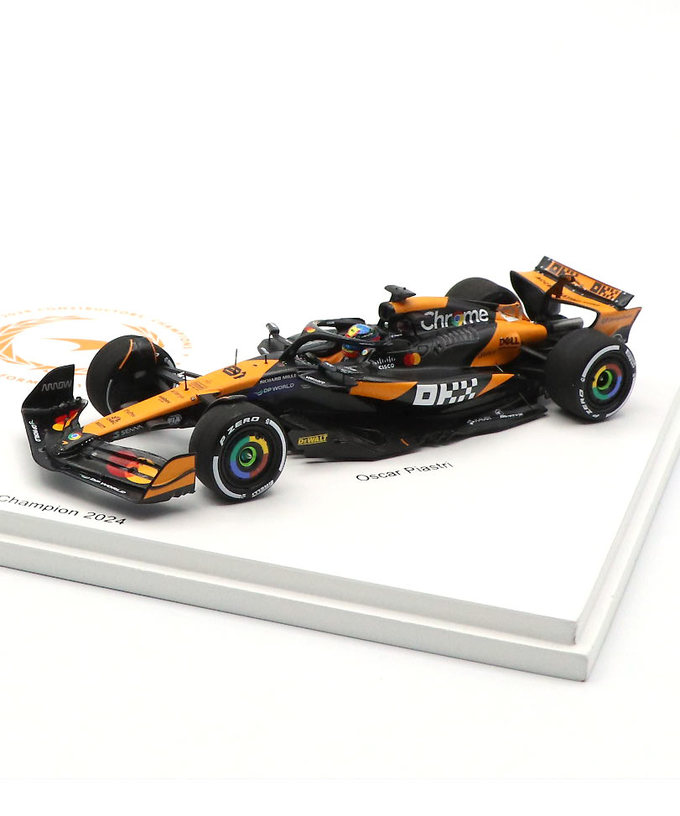 スパーク 1/43スケール マクラーレン F1 チーム MCL38 ノリス＆ピアストリ 2024年 コンストラクターチャンピオン セット /24f1m拡大画像
