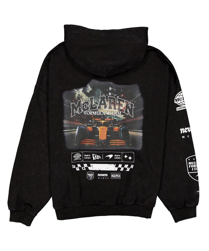 マクラーレン F1チーム NewEra グラフィック フルジップ フーディー拡大画像