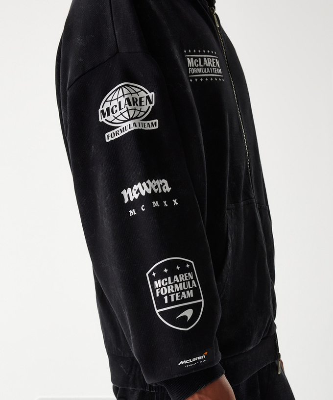 マクラーレン F1チーム NewEra グラフィック フルジップ フーディー拡大画像
