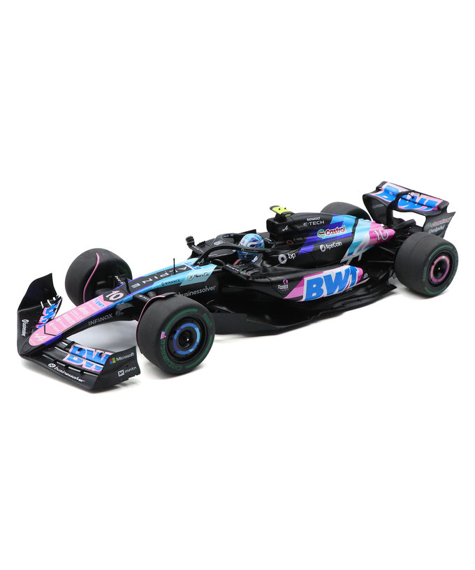 ソリド 1/18スケール アルピーヌ F1 チーム A524 ピエール・ガスリー 2024年 ブラジルGP拡大画像