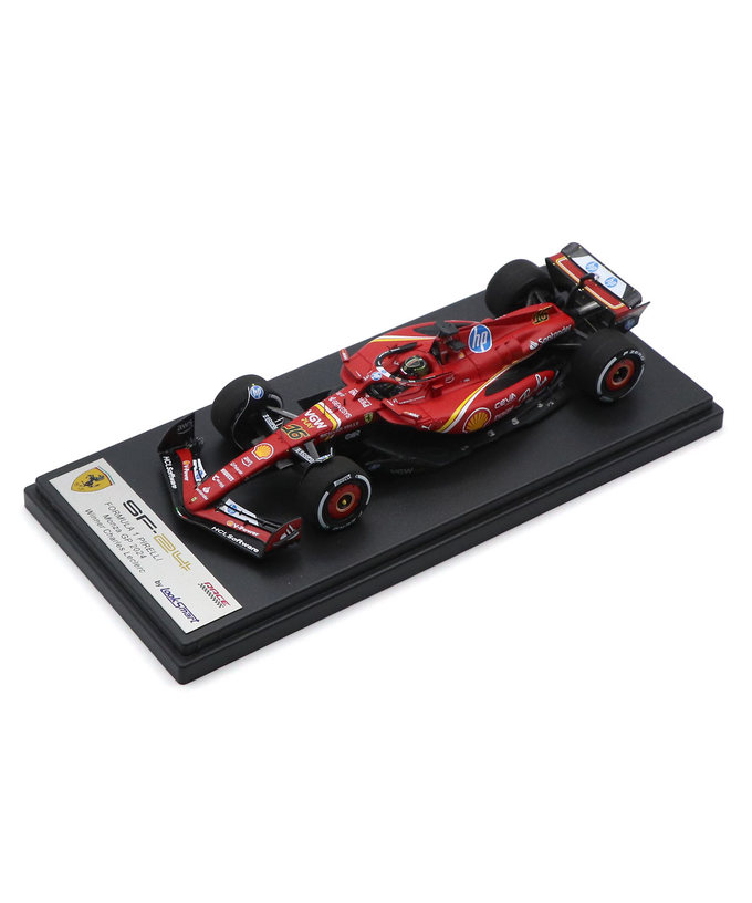 ルックスマート 1/43スケール フェラーリ SF24 シャルル・ルクレール 2024年 モンツァGP 優勝/24f1m拡大画像