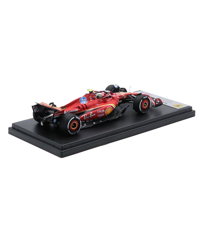 ルックスマート 1/43スケール フェラーリ SF24 カルロス・サインツ 2024年 モンツァGP 4位/24f1m拡大画像