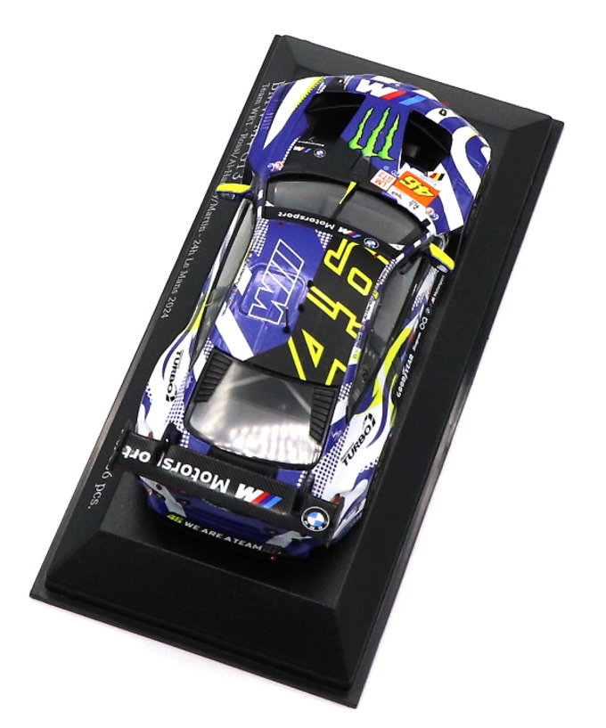 ミニチャンプス 1/43スケール BMW M4 GT3 TEAM WRT NO.46 バレンティーノ・ロッシ 2024年 ル･マン 24時間レース 拡大画像