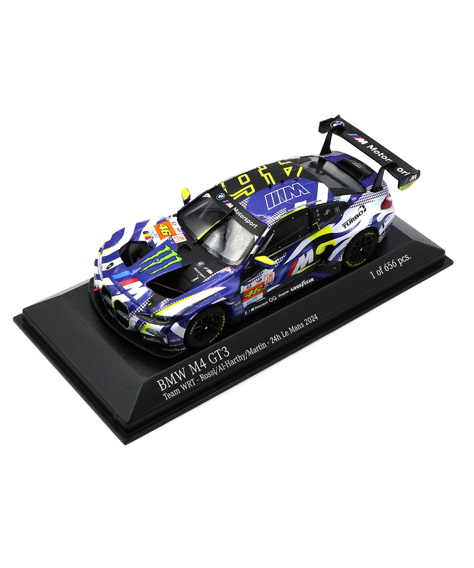 ミニチャンプス 1/43スケール BMW M4 GT3 TEAM WRT NO.46 バレンティーノ・ロッシ 2024年 ル･マン 24時間レース 拡大画像