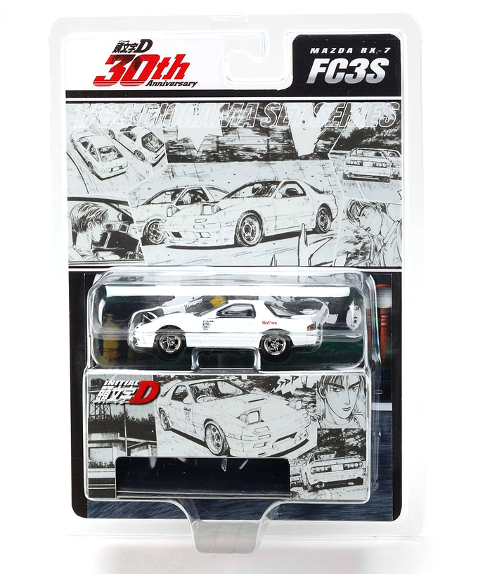 Hobby JAPAN 1/64スケール 頭文字D 30周年記念 マツダ RX-7 (FC3S) RedSuns/頭文字D 高橋 涼介 VS 藤原 拓海拡大画像