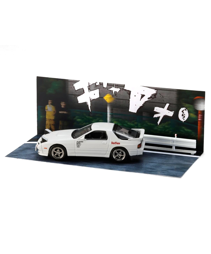 Hobby JAPAN 1/64スケール 頭文字D 30周年記念 マツダ RX-7 (FC3S) RedSuns/頭文字D 高橋 涼介 VS 藤原 拓海拡大画像