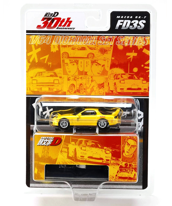 Hobby JAPAN 1/64スケール 頭文字D 30周年記念 マツダ RX-7 (FD3S) RedSuns/頭文字D 高橋 啓介 VS 藤原 拓海拡大画像