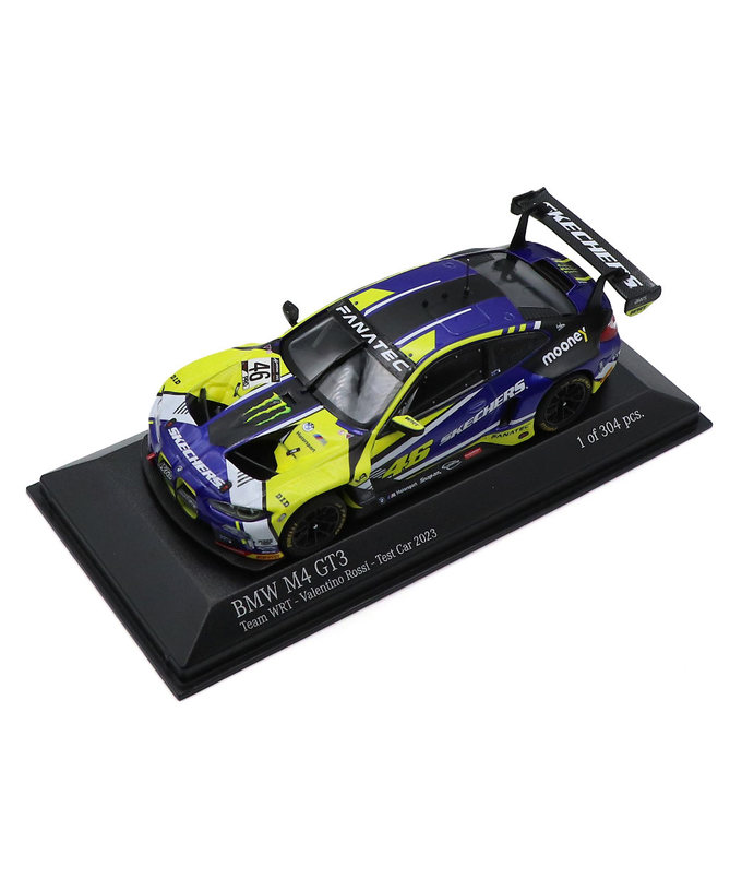 ミニチャンプス 1/43スケール BMW M4 GT3 TEAM WRT バレンティーノ･ロッシ 2023年 テストカー 拡大画像