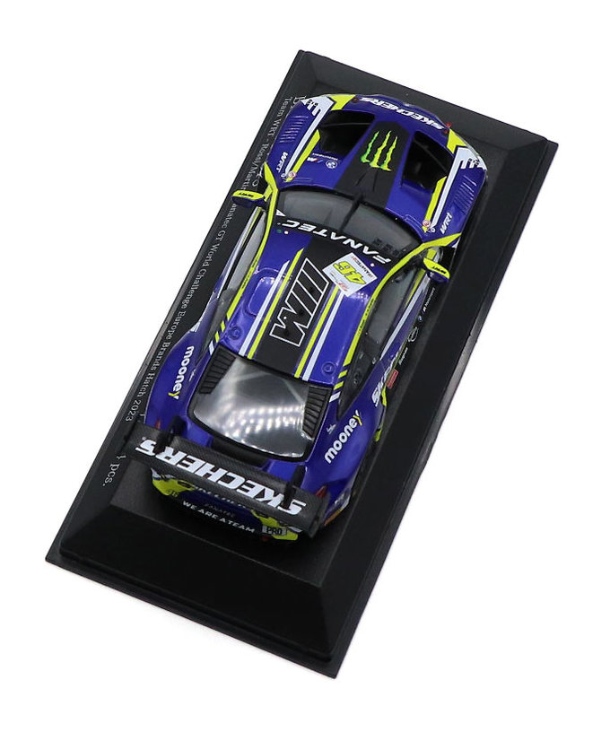 ミニチャンプス 1/43スケール BMW M4 GT3 TEAM WRT バレンティーノ・ロッシ 2023年 Fanatec GT ワールド チャレンジ ヨーロッパ ブランズハッチ 拡大画像