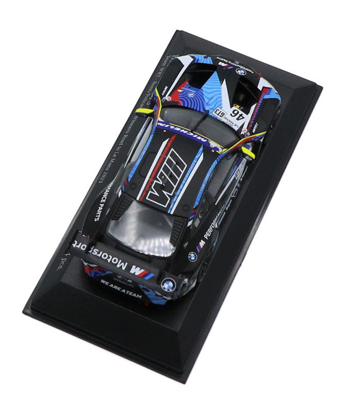 ミニチャンプス 1/43スケール BMW M4 GT3 TEAM WRT NO.46 バレンティーノ・ロッシ 2023年 ロード to ル･マン ウィナー拡大画像