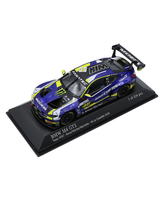 ミニチャンプス 1/43スケール BMW M4 GT3 TEAM WRT NO.46 バレンティーノ・ロッシ 2024年 ポール･リカール 4時間 拡大画像
