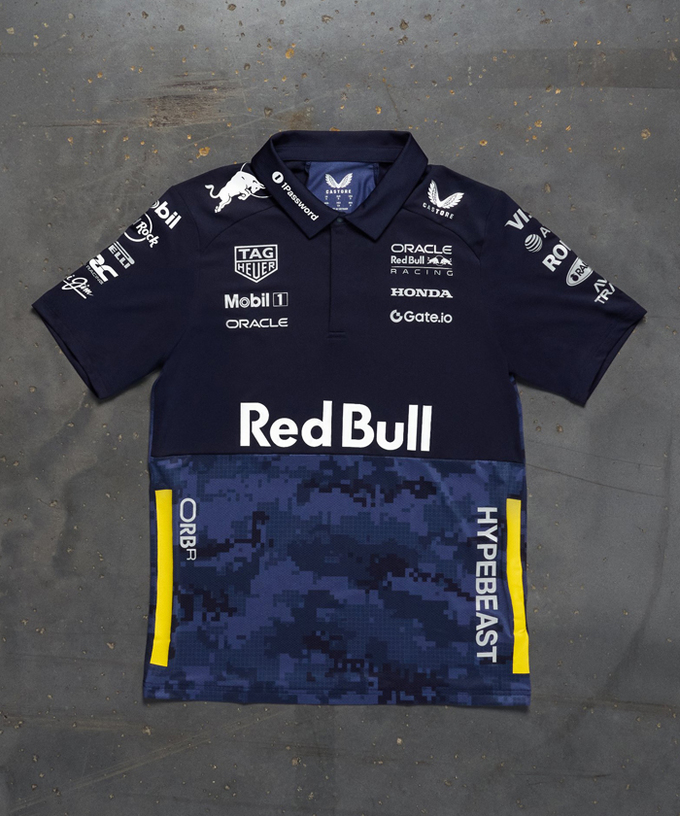 オラクル レッドブル レーシング チーム HYPEBEAST Special Edition ポロシャツ 2025 /TM-W/ARB拡大画像