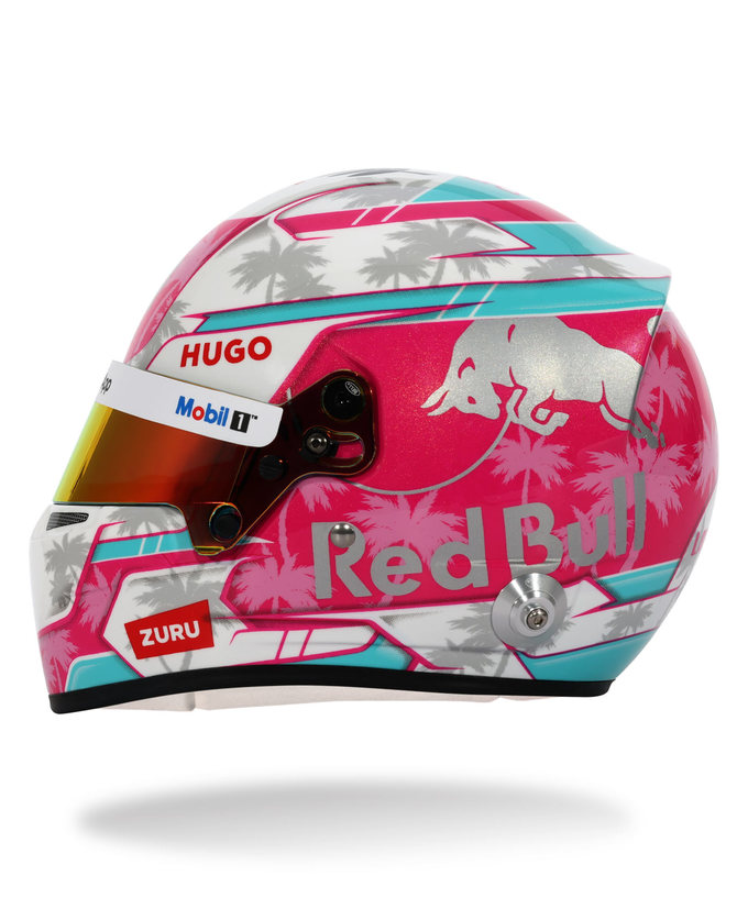 BELL 1/2スケール リアム・ローソン 2025年 マイアミGP VISA CASH APP RB F1 チーム ヘルメット拡大画像