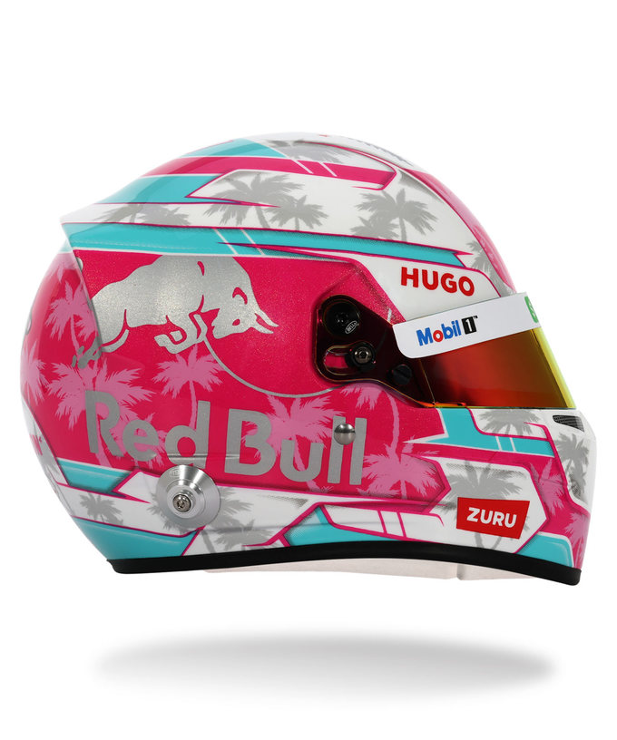 BELL 1/2スケール リアム・ローソン 2025年 マイアミGP VISA CASH APP RB F1 チーム ヘルメット拡大画像