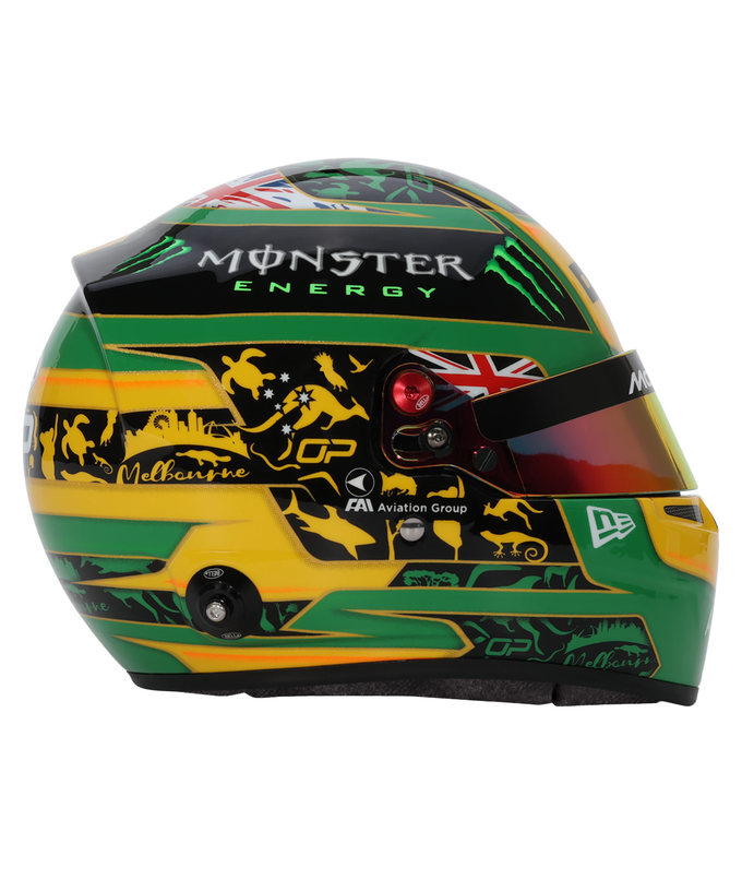BELL 1/2スケール オスカー・ピアストリ 2025年 オーストラリアGP マクラーレン ヘルメット拡大画像
