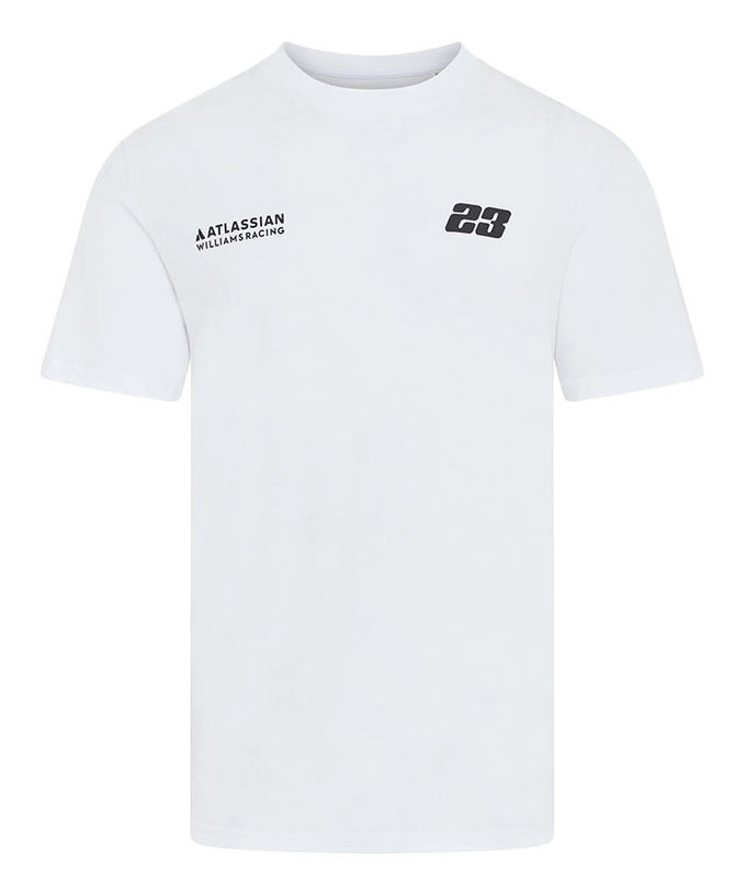 アレクサンダー・アルボン ウィリアムズ レーシング チーム Tシャツ拡大画像