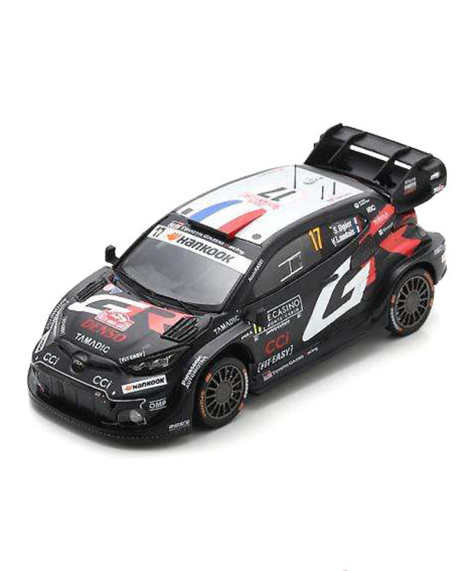 スパーク 1/43スケール トヨタ GR ヤリス ラリー1 ハイブリッド TOYOTA GAZOO Racing WRT 17号車 セバスチャン・オジエ / ヴァンサン・ロンデ 2025年 WRC モンテカルロ ラリー 優勝 /TGR_WRC拡大画像