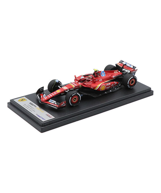 ルックスマート 1/43スケール フェラーリ SF24 カルロス・サインツ 2024年 アブダビGP 2位入賞 /24f1m拡大画像