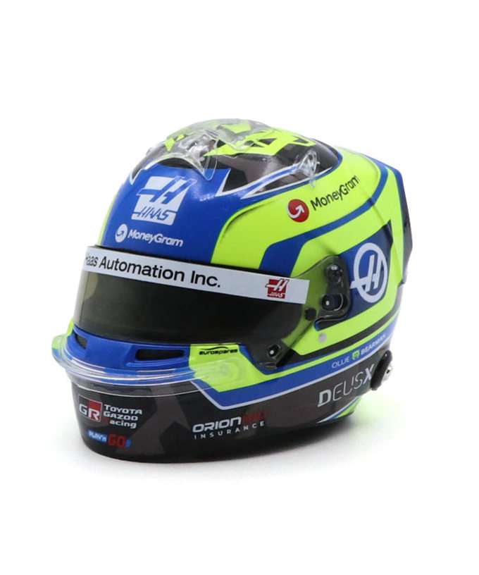 スパーク 1/5スケール オリバー・ベアマン 2025年 ハースF1チーム ヘルメット拡大画像