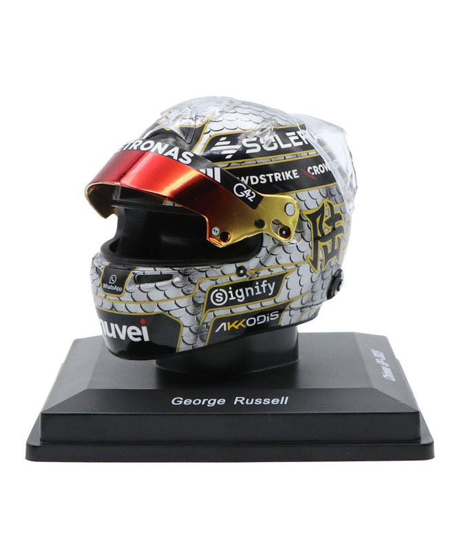 スパーク 1/5スケール ジョージ・ラッセル 2025年 中国GP メルセデス  ヘルメット拡大画像