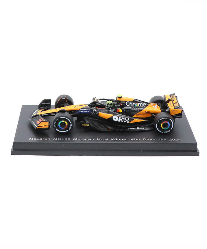 スパーク 1/64スケール マクラーレンF1チーム MCL38 ランド・ノリス 2024年 アブダビGP 優勝 /spk拡大画像