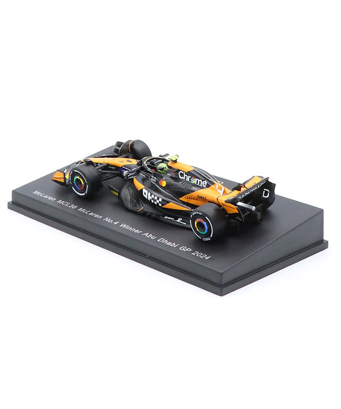 スパーク 1/64スケール マクラーレンF1チーム MCL38 ランド・ノリス 2024年 アブダビGP 優勝 /spk拡大画像