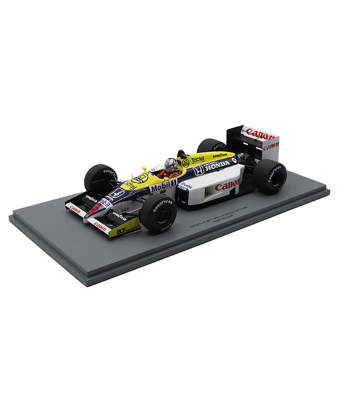 スパーク 1/18スケール ウィリアムズ ホンダ FW11 ナイジェル・マンセル 1986年 イギリスGP 優勝拡大画像