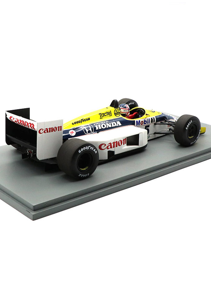 スパーク 1/18スケール ウィリアムズ ホンダ FW11 ナイジェル・マンセル 1986年 イギリスGP 優勝拡大画像
