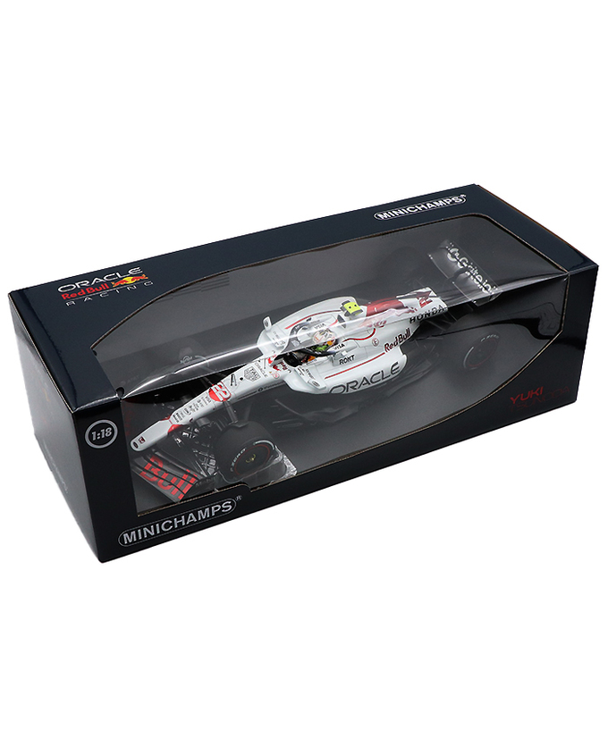ミニチャンプス  1/18スケール オラクル レッドブル レーシング ホンダ RB21 角田裕毅 2025年 日本GP /25f1/25jp拡大画像