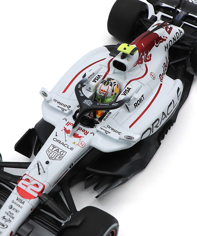 ミニチャンプス  1/18スケール オラクル レッドブル レーシング ホンダ RB21 角田裕毅 2025年 日本GP /25f1/25jp拡大画像