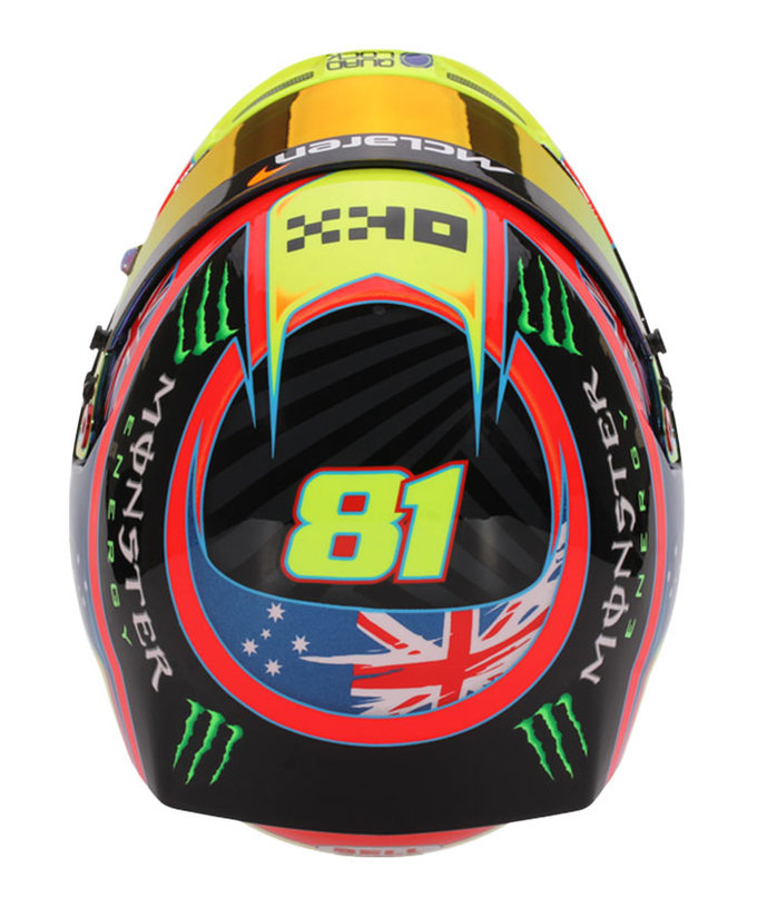 BELL 1/2スケール オスカー・ピアストリ 2025年 マクラーレン ヘルメット拡大画像