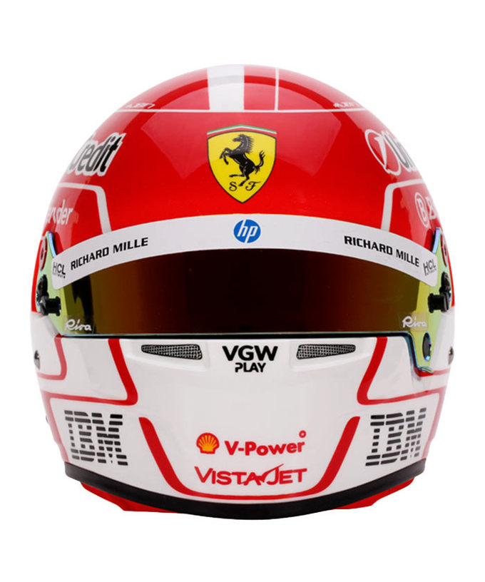 BELL 1/2スケール シャルル・ルクレール 2025年 フェラーリ ヘルメット拡大画像