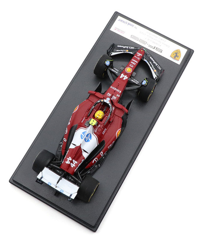 ルックスマート 1/43スケール フェラーリ SF-25 ルイス・ハミルトン 2025年 中国GP スプリントレース 優勝拡大画像
