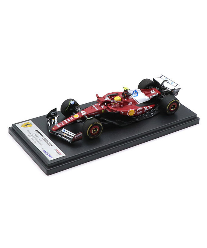 ルックスマート 1/43スケール フェラーリ SF-25 ルイス・ハミルトン 2025年 中国GP スプリントレース 優勝拡大画像