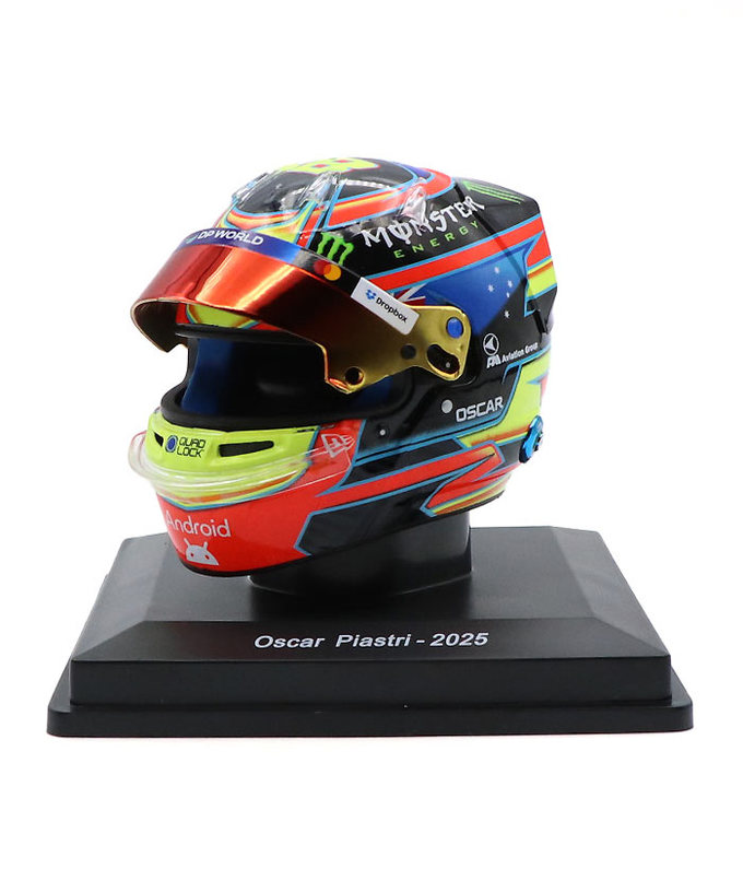 スパーク 1/5スケール オスカー・ピアストリ 2025年 マクラーレン ヘルメット拡大画像