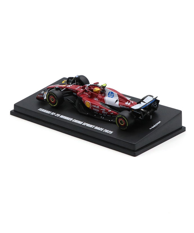 ルックスマート 1/64スケール フェラーリ SF-25 ルイス・ハミルトン 2025年 中国GP スプリントレース 優勝 /spk拡大画像