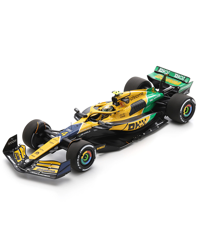 スパーク 1/18スケール マクラーレン F1 チーム MCL38 ランド・ノリス 2024年 モナコGP ４位入賞 /24f1m拡大画像