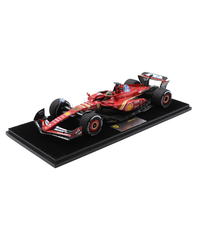 ルックスマート 1/18スケール フェラーリ SF-24 シャルル・ルクレール 2024年 モンツァGP 優勝 /24f1m拡大画像