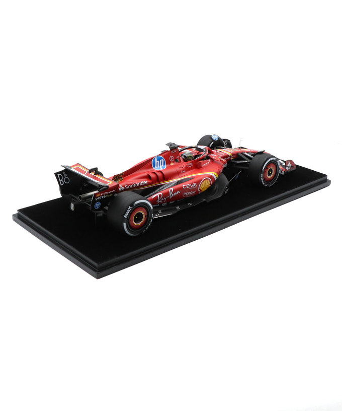 ルックスマート 1/18スケール フェラーリ SF-24 シャルル・ルクレール 2024年 モンツァGP 優勝 /24f1m拡大画像