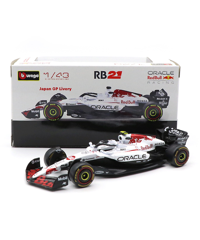 ブラゴ 1/43スケール オラクル レッドブル レーシング ホンダ RB21 角田裕毅 2025年 日本GP  /ARB/25jp拡大画像