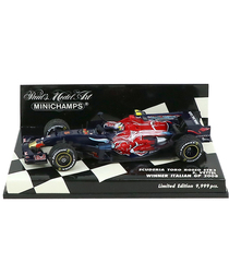 【海外並行品】ミニチャンプス 1/43スケール  スクーデリア トロロッソ STR3 セバスチャン・ベッテル 2008年イタリアGP優勝