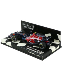 【海外並行品】ミニチャンプス 1/43スケール  スクーデリア トロロッソ STR3 セバスチャン・ベッテル 2008年イタリアGP優勝