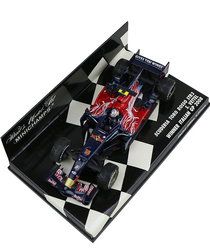 【海外並行品】ミニチャンプス 1/43スケール  スクーデリア トロロッソ STR3 セバスチャン・ベッテル 2008年イタリアGP優勝