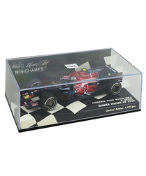 【海外並行品】ミニチャンプス 1/43スケール  スクーデリア トロロッソ STR3 セバスチャン・ベッテル 2008年イタリアGP優勝