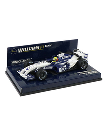 【海外並行品】ミニチャンプス 1/43スケール ウィリアムズ F1  BMW FW26 ラルフ・シューマッハ　2004年