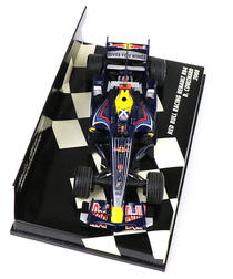 【海外並行品】ミニチャンプス 1/43スケール レッドブル レーシング ルノー RB4 デビッド・クルサード　2008年/ARB